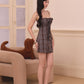 Melisse Mini Dress - Vintage Checkered