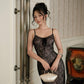 Winnie Maxi Lace Dress - Black
