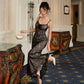 Winnie Maxi Lace Dress - Black