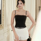 Hailey Tube Lace Top - Black