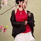 Organza Oversize Cardigan