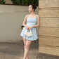 Hera Mini Dress - Blue