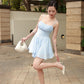 Hera Mini Dress - Blue