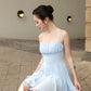 Hera Mini Dress - Blue