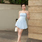 Hera Mini Dress - Blue