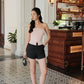 Hailey Tube Lace Top - Pink