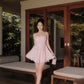 Hera Mini Dress - Purplish Pink