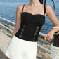 Winsy High Waisted Shorts - White