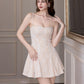 BO* Georgina Lace Mini Dress In White (Bolero is not included)