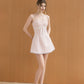 Katrina Ribbon Mini Dress - Pink