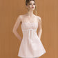 Katrina Ribbon Mini Dress - Pink