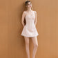 Katrina Ribbon Mini Dress - Pink