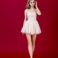 Lexi Lace Drop Waist Mini Dress - White