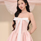 Vanelle Mega Ribbon Dress - Pink