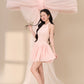 Yi Drop Waist Dress - Pink
