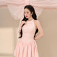 Yi Drop Waist Dress - Pink