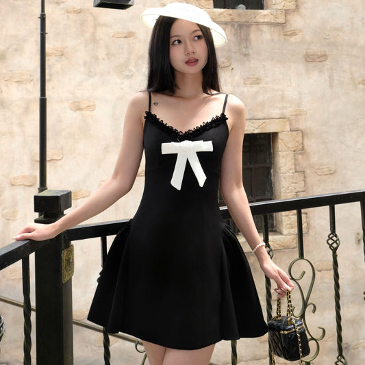 BUBD Cecilia Dress - Black (Ribbon Not Included)