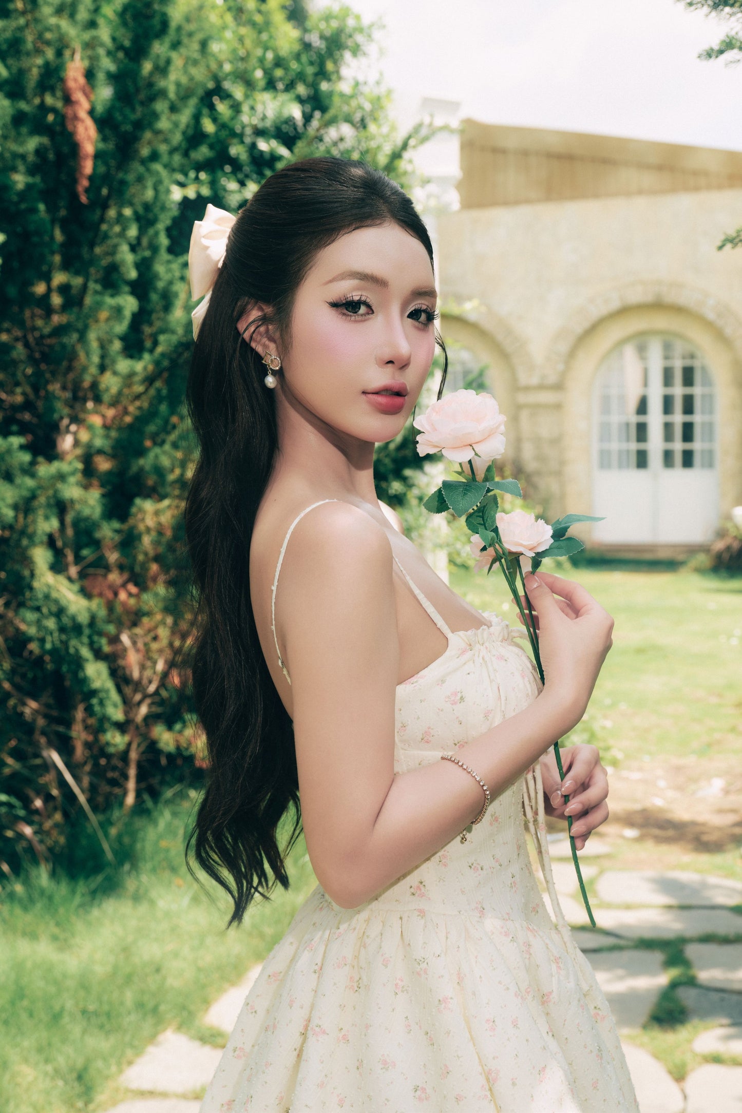 Lily Corset Mini Dress - Floral (PO - 40 Days)