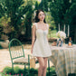 Wisteria Bustier A Line Mini Dress - Blue (PO - 40 Days)