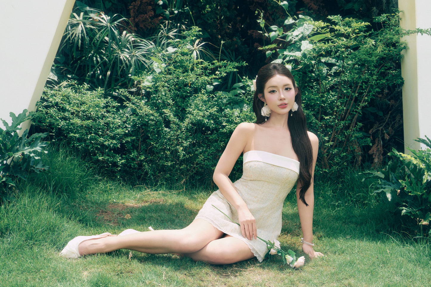 Eleanor Tube Floral Mini Dress (PO - 30 Days)
