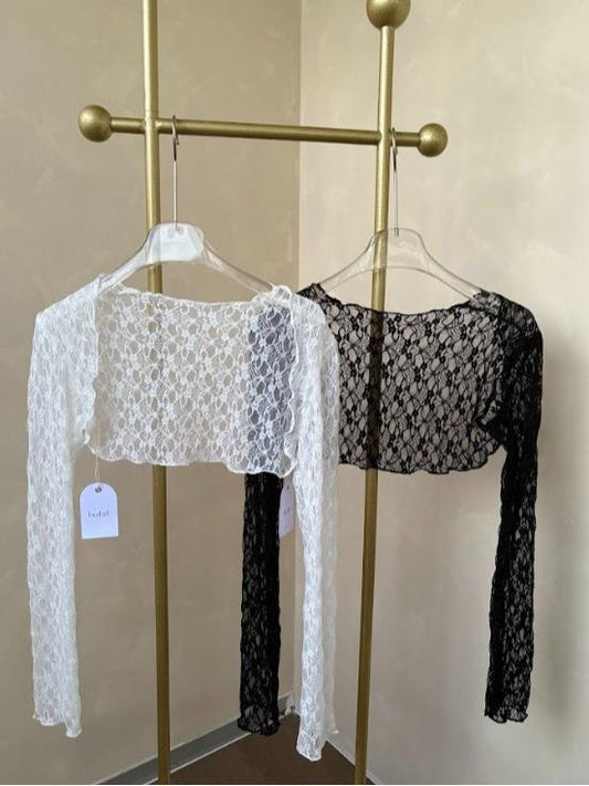 BUBD Lace Bolero Outerwear