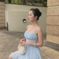 Hera Mini Dress - Blue