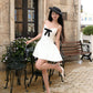 BUBD Cecilia Dress - White (Ribbon Not Included)